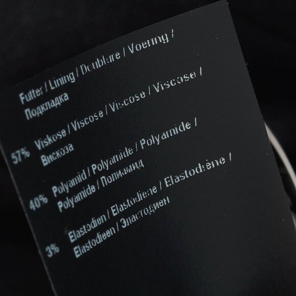 Annette Gortz AW/14 Siri Black Velvet-Sequin 3/4 Sleeve Dress - Picture 11 of 11